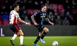 PSV Eindhoven forward Ivan Perisic and SC Heerenveen defender Sam Kersten play during the...