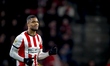 PSV Eindhoven forward Myron Boadu plays during the match PSV Eindhoven vs SC Heerenveen (c...
