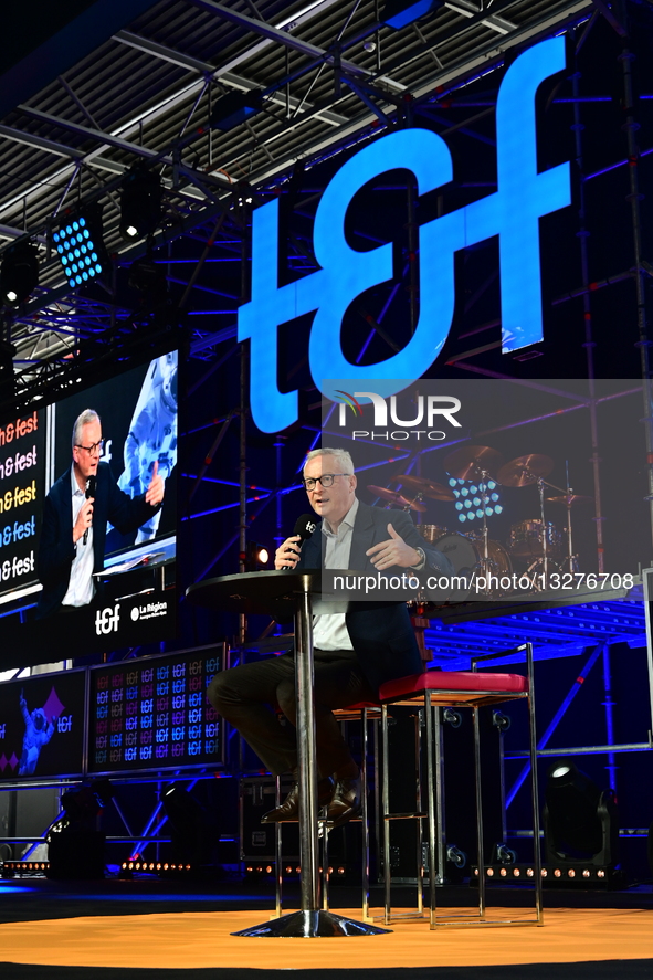 Bruno Le Maire, former Minister of the Economy in France and now Special Advisor for the company ASML, speaks at the Tech & Fest festival in... by Romain Doucelin/NurPhoto