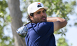 Eugenio Chacarra of Spain tees off on the 6th hole during round one of the Qatar Masters 2...