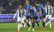 Weston McKennie plays during the Coppa Italia match between Atalanta BC and Juventus in Be...