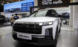 The New CRETA ALPHA by Hyundai is displayed during the Indonesia International Motor Show...