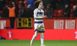 Rayan Kolli of Queens Park Rangers thanks the supporters after the Sky Bet Championship ma...