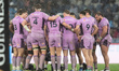 Players of Scotland during the Guinness Men’s Six Nations Rugby match between Italy and Sc...