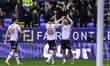 John McAtee of Bolton Wanderers celebrates scoring his side's third goal during the Sky Be...