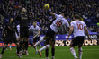 Eoin Toal of Bolton Wanderers tries a head shot on goal during the Sky Bet League 1 match...