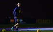 Marc Casado defensive midfield of Barcelona and Spain during the warm-up before the La Lig...