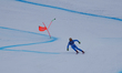 Florian Schieder (Italy)  competes during the Men's Downhill Alpine Skiing mens final   co...