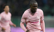 Emmanuel Gyasi of Palermo FC celebrates a goal during the Serie B match between Palermo FC...