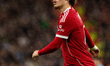 Milos Kerkez of Liverpool is seen during the Premier League match between Liverpool and Ma...