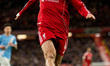 Dominik Szoboszlai of Liverpool is in action during the Premier League match between Liver...