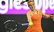 Karolina Muchova of the Czech Republic competes in her round of 64 match against Jaqueline...
