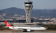 A Turkish Airlines Airbus A330-303 is on the runway for takeoff from Barcelona-El Prat Air...