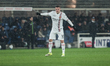 Jamie Vardy of US Cremonese plays during the Serie A football match between Atalanta BC an...