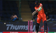 Bas de Leede of the Netherlands is in action during the match of the 2026 ICC Men's T20 Wo...