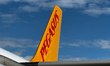 Pegasus Airlines plane is seen at the Tirana International Airport in Tirana, Albania on F...