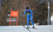 Laura Pirovano from Italy participates in the Winter Olympic Games in Cortina, Italy, on F...