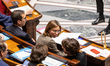 Amelie de Montchalin, the Minister of Public Action and Accounts, is seen during a session...
