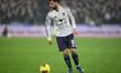 Bruno Fernandes of Manchester United controls the ball during the Premier League match bet...