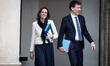 Amelie de Montchalin, the minister of public action and accounts, and Philippe Baptiste, M...