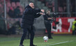 Vincenzo Italiano, coach of Bologna F.C., participates in the quarter-finals of the Coppa...