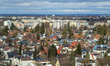Residential houses and apartment buildings stand in the Hadern district in Munich, Bavaria...