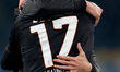 Nico Paz of Como 1907 celebrates with Jesus Rodriguez during the Coppa Italia 2025/26 Quar...