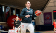 Natalia Kurach plays during the basketball game between MB Zaglebie Sosnowiec and 1KS Slez...