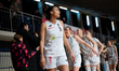 Eve Wembanyama plays during the basketball game between MB Zaglebie Sosnowiec and 1KS Slez...