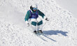 Jackson Harvey (Australia)  competes during the Men's Moguls finals Freestyle Skiing compe...