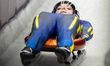 Yulianna Tunytska during Milano Cortina 2026 Winter Olympics Luge Team Relay at Cortina Sl...