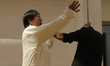 Chiu Chi Ling, a Kung Fu master and actor, conducts a multi-hour seminar at a sports cente...