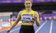 Maddie Down wins the Women's para 60m Final during the Novuna UK Athletics Indoor Champion...