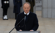 Donald Tusk, Prime Minister of Poland, speaks during the official ceremony marking the Nat...