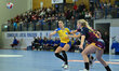 GROZAV Sorina Maria celebrates during the EHF European League Women 2025-26 Group Phase ga...