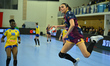 DURY Nina plays during the EHF European League Women 2025-26 Group Phase game between Coro...