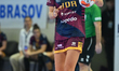 Claire Vautier plays during the EHF European League Women 2025-26 Group Phase game between...
