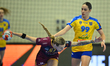 Nadia Offendal plays during the EHF European League Women 2025-26 Group Phase game between...