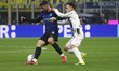 Petar Sucic and Francisco Conceicao play during the Serie A match between FC Internazional...