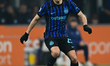 Nicolo Barella of Inter Milan plays during the Serie A match between Inter Milan and Juven...
