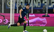 Lautaro Martinez plays during the Serie A Enilive match between FC Internazionale and Juve...