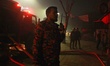 A fire breaks out at a five-storey building in Karwan Bazar, Dhaka, Bangladesh, on Februar...