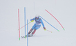 Tobias Kastlunger (Italy)  competes during the Men's Slalom Final Alpine Skiing, Day 10 of...