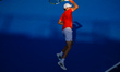 Alex Michelsen of the USA plays against Valetin Vacherot of Monaco during their match on D...