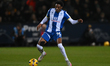 Kyreece Lisbie of Colchester United controls the ball during the Sky Bet League 2 match be...