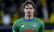 Atalanta goalkeeper Marco Carnesecchi plays during the match between Borussia Dortmund and...