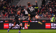 Nicolas Paz celebrates a goal during the match between AC Milan and Como 1907 in Serie A a...