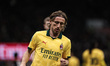 Luka Modric of AC Milan is in action during the Serie A football match between AC Milan an...