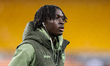 Mateus Mane of Wolverhampton Wanderers arrives ahead of play during the Premier League mat...