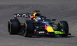 Max Verstappen of the Netherlands drives the (3) Oracle Red Bull Racing RB22 Ford RBPT dur...